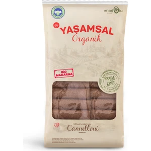 Yaşamsal Organik Organik Karakılçık Canelloni Makarna