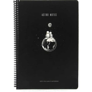 Astro Notes Aşk Spiralli Karton Kapak 80 Yaprak A4 Kareli Defter