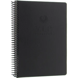 Vip Siyah Spiralli Sert Kapak 140 Yaprak A4 Kareli Defter