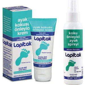 2'li Set Ayak Koku Önleyici 60 ml + Ayak Sprey 125 ml