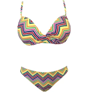 Destekli Push Up Balenli Bikini Takımı