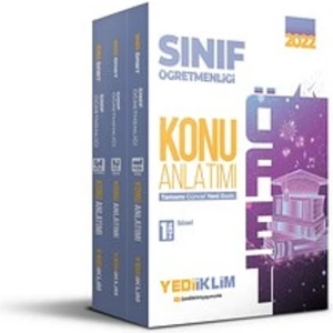Yediiklim Yayınları 2022 ÖABT Sınıf Öğretmenliği Konu Anlatımlı Modüler Set