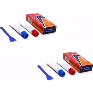 2 Set Çelik Yapıştırıcı Iran Yapıştırıcısı Ikiz Tüp