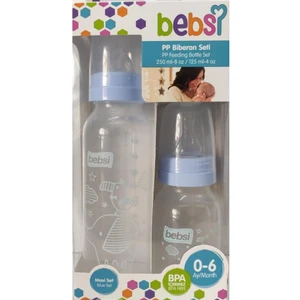 Pp Biberon Seti 250ML +125ML Mavi 292