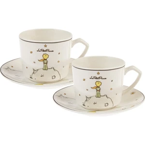 Küçük Prens Tasarım Baskılı 2'li Hediyelik Kahve Fincan