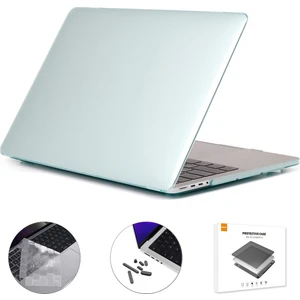 Ab Versiyonu 3'ü 1 Arada Kristal Dizüstü Bilgisayar Kapağı MacBook A2485 Için Set Açık Yeşil (Yurt Dışından)