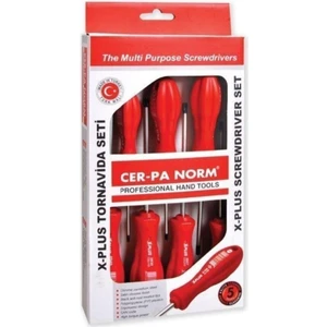 Cerpa Tornavida Takımı 7 Parça X-Plus