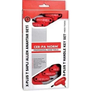 CER-PA NORM Cer-Pa X-Plus T Saplı Alyan Anahtar Takımı
