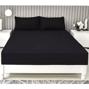 Zambak Tekstil Çift Kişilik Battal Lastikli Çarşaf Seti  Pamuklu