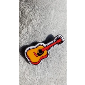 Tuna Takı & Aksesuar Klasik Gitar Rozet Model 2