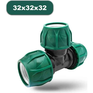 Kablin Te 32X32X32 Kangal Boru Ekleme Te Sulama Borusu Kaplin Te