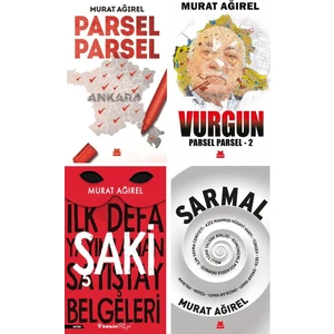 Murat Ağırel 4 Kitap Set / Parsel Parsel - Parsel Parsel 2 - Şaki - Sarmal