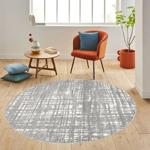Rovigo Home Dijital Baskı Yıkanabilir Kaymaz Taban Yuvarlak Halı Rvg7075100