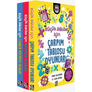 Küçük Dâhiler Matematik Seti – 3 Kitap