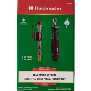 Rezervuar Iç Takım Kıt 400 & 820 K-400E-029
FLUIDMASTER