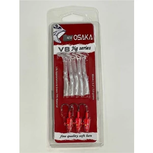 New V8 Jig Series Red Head