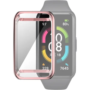 Puluzpuluz Huawei Band 6 / 6 Pro / Honor Band 6 Için Tpu Kılıf Pembe (Yurt Dışından)