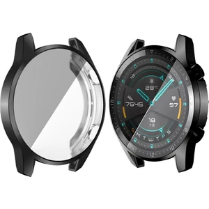 Saat Gt2 46 mm Tpu Her Şey Dahil Saat Kılıf Için Siyah (Yurt Dışından)