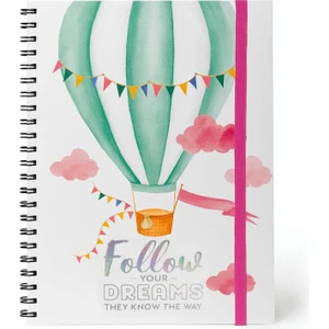 Legamı Okul Defterı Trıo Spırallı Balloon