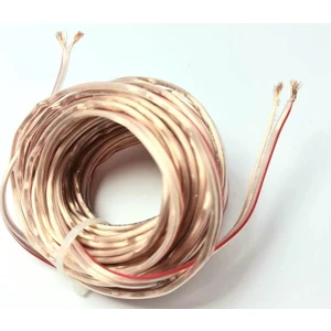 2X1.50MM Hoparlör Kablosu 10METRE Şeffaf