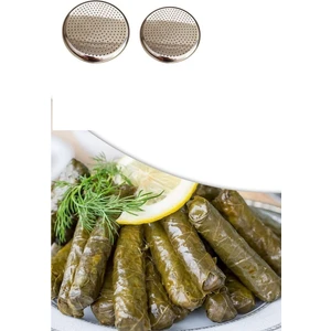 Sarma  Tencere Kapağı Yapışmayı Önleyici Yaprak Sarma Pişirme Aparatı (2 Adet 22 cm. 24 cm.)
