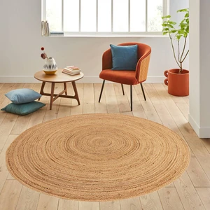 Rovigo Home Dijital Baskı Yıkanabilir Kaymaz Taban Yuvarlak Halı Rvg7006100