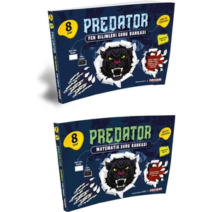 Dinamo Yayınları Yayınlaır 2022 8. Sınıf Predator Matematik Fen Bilimleri Soru Bankası