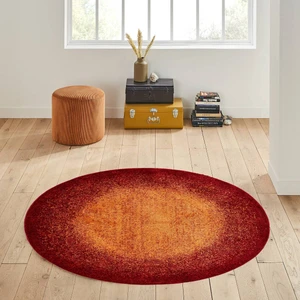 Rovigo Home Dijital Baskı Yıkanabilir Kaymaz Taban Yuvarlak Halı Rvg7051160