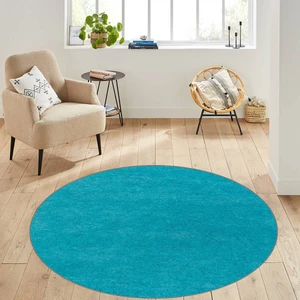 Rovigo Home Dijital Baskı Yıkanabilir Kaymaz Taban Yuvarlak Halı Rvg7093160