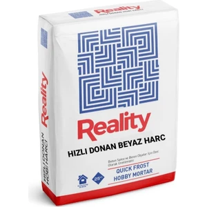 Hızlı Donan Beyaz Beton Saksı Harcı (25 Kg.)