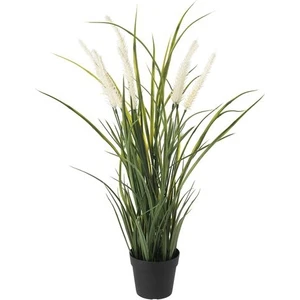 Yapay Çiçek Çim-Beyaz Uçlu 9 cm Yapay Bitki Ev Dekorasyon