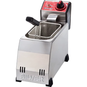Silver 3 Litre Elektrikli Fritöz Makinesi