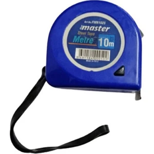 First Master Şerit Metre 10X25 mm Sarı-Mavi