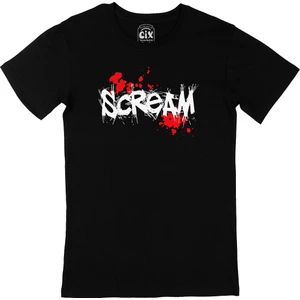 Scream Çığlık Siyah T-Shirt
