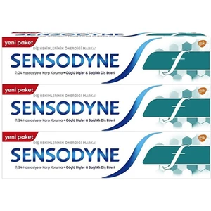 Florürlü F Diş Macunu 100ml X 3 Adet