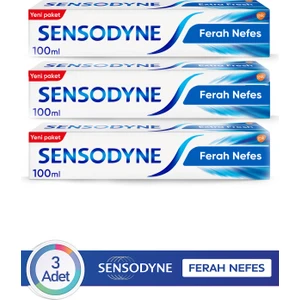 Ferah Nefes Diş Macunu 100ml X 3 Adet
