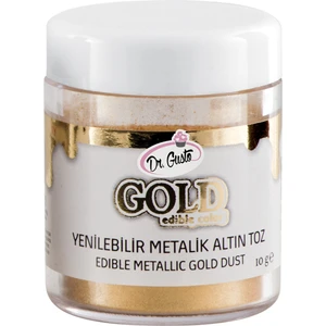 Dr. Gusto  Metalik Toz Boya Gold