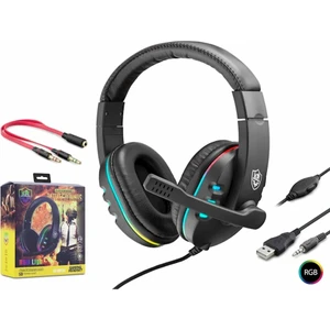 KR-GM102 Mikrofonlu Oyuncu Kulaklığı