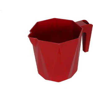 Vanity Plastik Maşrapa - Kırmızı