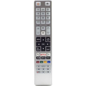 Toshıba CT-8054 Netflıx Tuşlu Beyaz Lcd/led Tv Kumanda