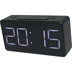F Fityle Çocuklar LED Çalar Saat Basit Elektronik Saat Elektrikli Saatler Başucu Siyah (Yurt Dışından)