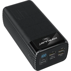 A21S LCD Göstergeli Powerbank 40000 mAh Konfulon Yüksek Kapasiteli Hızlı Şarj Özellikli Power Station