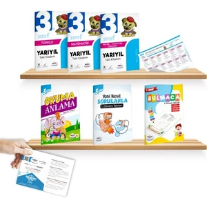 Öğretmen Evde Yayınları 3. Sınıf Yarıyıl Tatil Seti