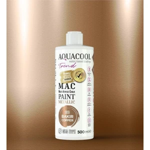 M.a.c Su Bazlı Akrilik Metalik Boya 909 - Bakır 500 ml