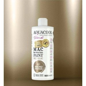 M.a.c Su Bazlı Akrilik Metalik Boya 907 - Bronz 500 ml