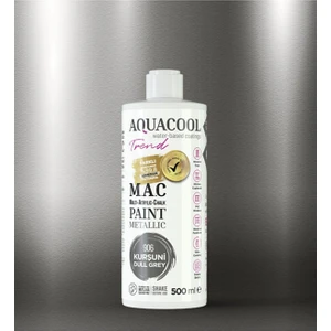 M.a.c Su Bazlı Akrilik Metalik Boya 906 Kurşuni 500 ml