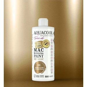 M.a.c Su Bazlı Akrilik Metalik Boya 908 - Antik Altın 500 ml