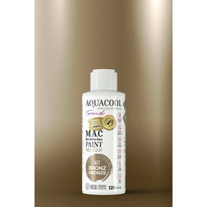 M.a.c Su Bazlı Akrilik Metalik Boya 907 Bronz 120 ml