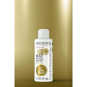 M.a.c Su Bazlı Akrilik Metalik Boya 902 Altın 120 ml