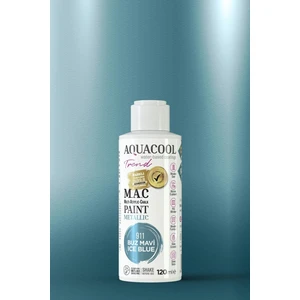 M.a.c Su Bazlı Akrilik Metalik Boya 911 Buz Mavi 120 ml